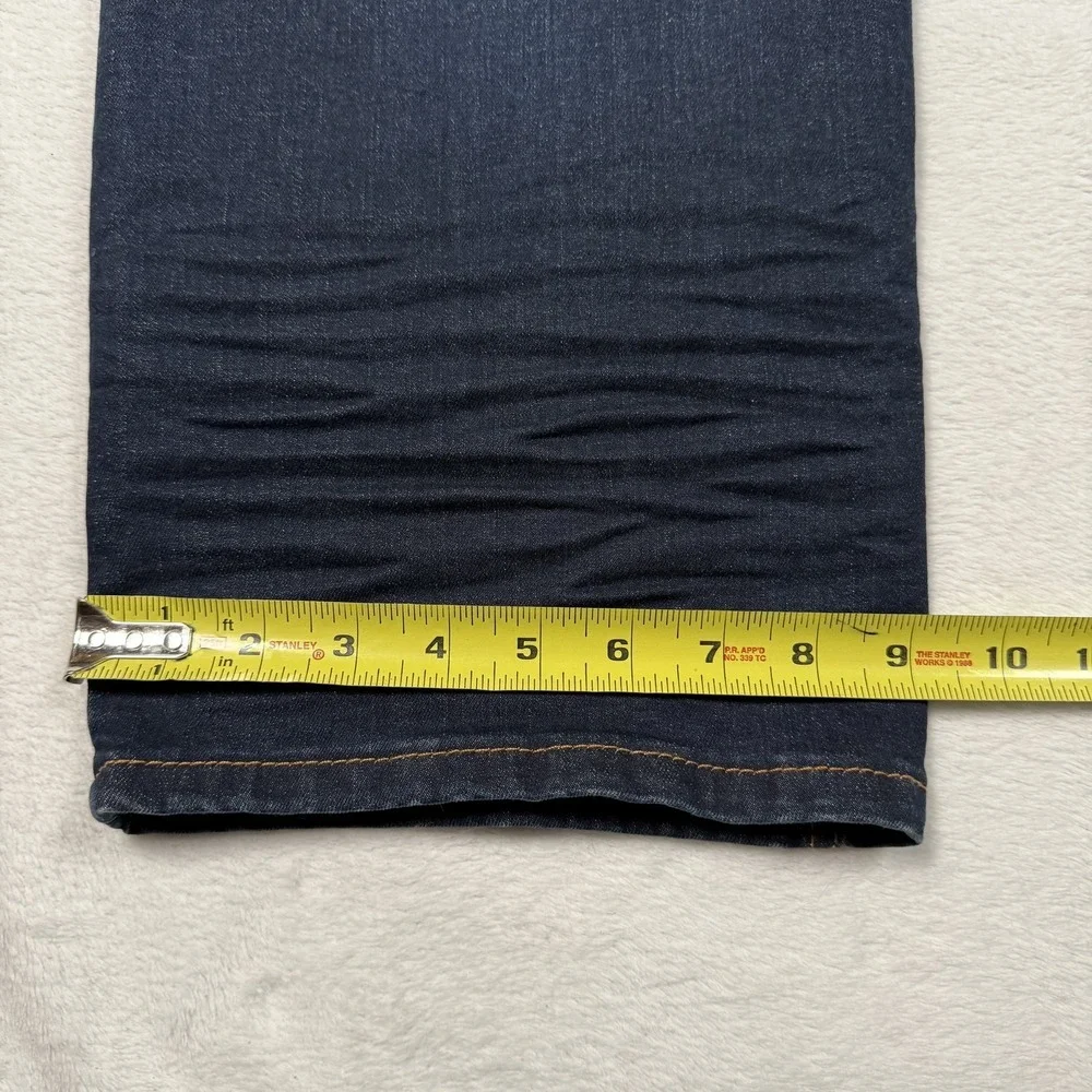 Levis 541 Jeans Mens 44x30 Blue Athletic Taper Stretch Denim Dark Wash Casual